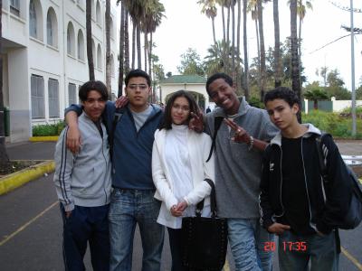 moi, amine ,othmane ,assmaa,et othmane