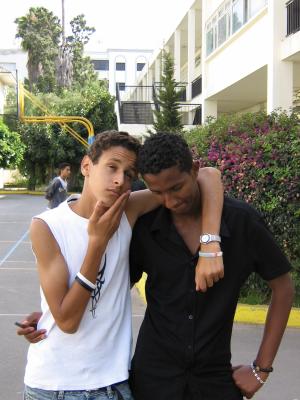 la c est moi et mon ami youness